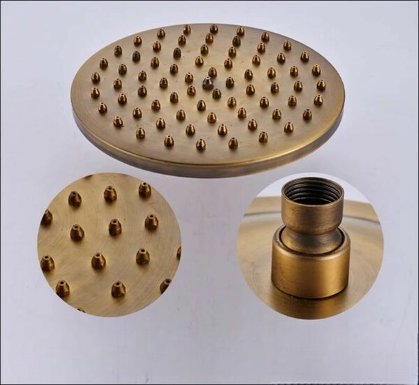 Ensemble de douche vintage en laiton