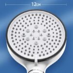 Pommeau de douche anti calcaire avec billes filtrantes
