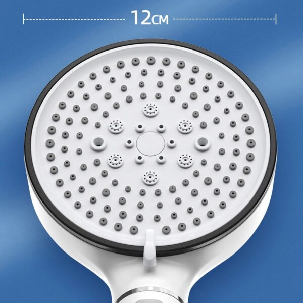 Pommeau de douche anti calcaire avec billes filtrantes