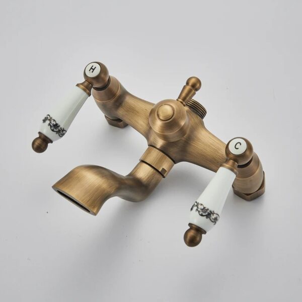 Ensemble de douche vintage en laiton