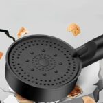 Pommeau de douche noir 5 modes de jet