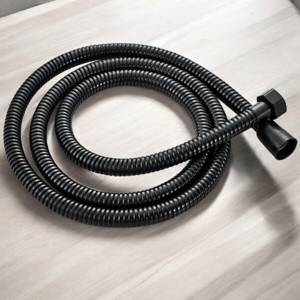 Flexible de douche noir en pvc