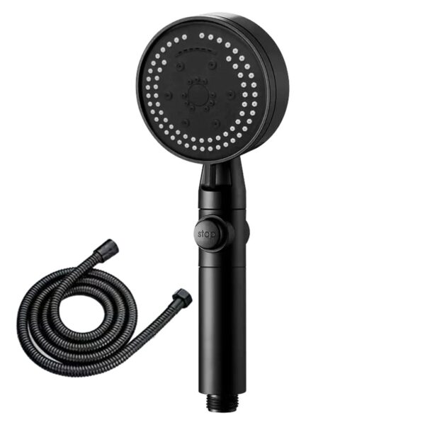 Pommeau de douche puissant avec interrupteur
