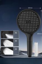 Pommeau de douche xxl spa