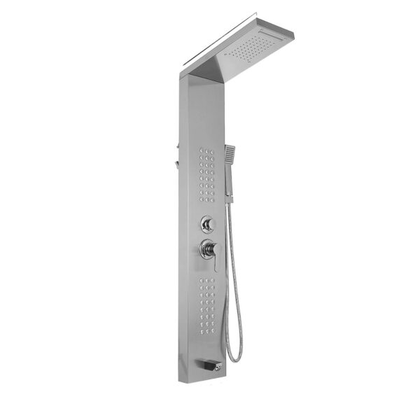 Colonne de douche hydromassante en inox
