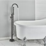 Mitigeur baignoire sur pied avec pommeau