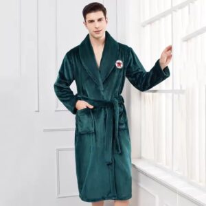 Peignoir de bain homme relax